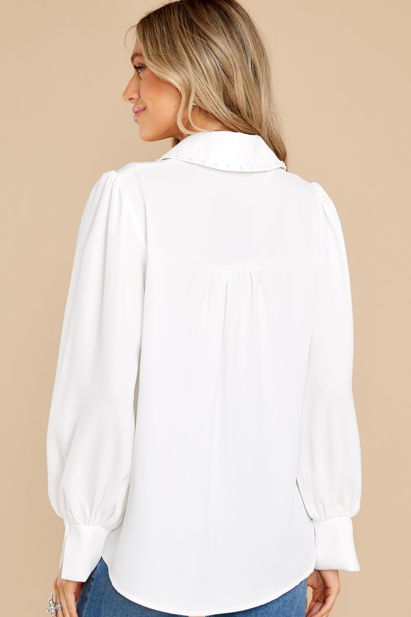 A Woman's Touch White Top