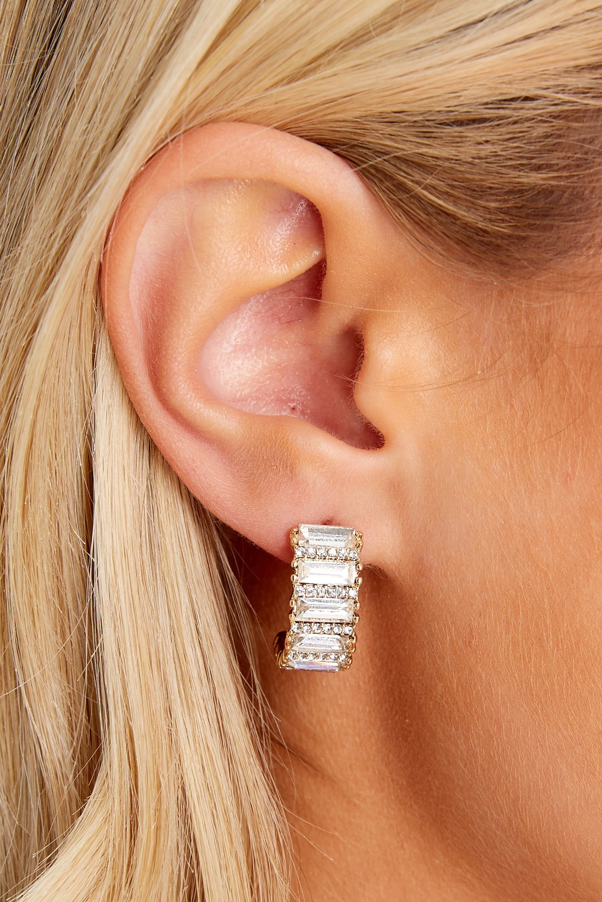 Glimmer Of Hope Gold Earrings