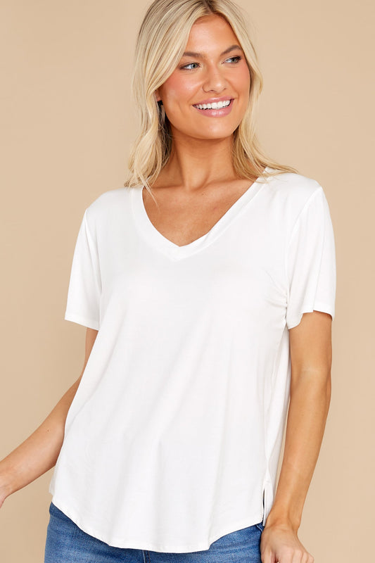 Okay With Me Ivory Top