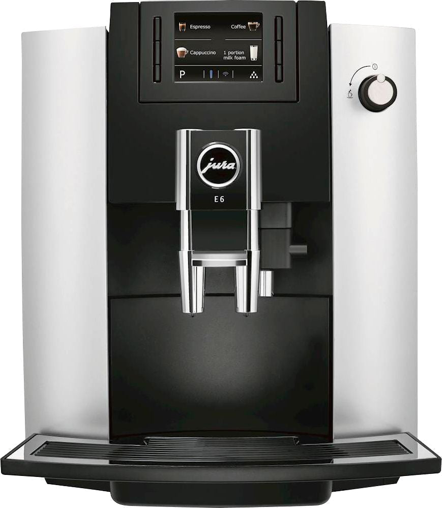 Jura – E6 Espresso Machine with 15 bars of pressure – Platinum