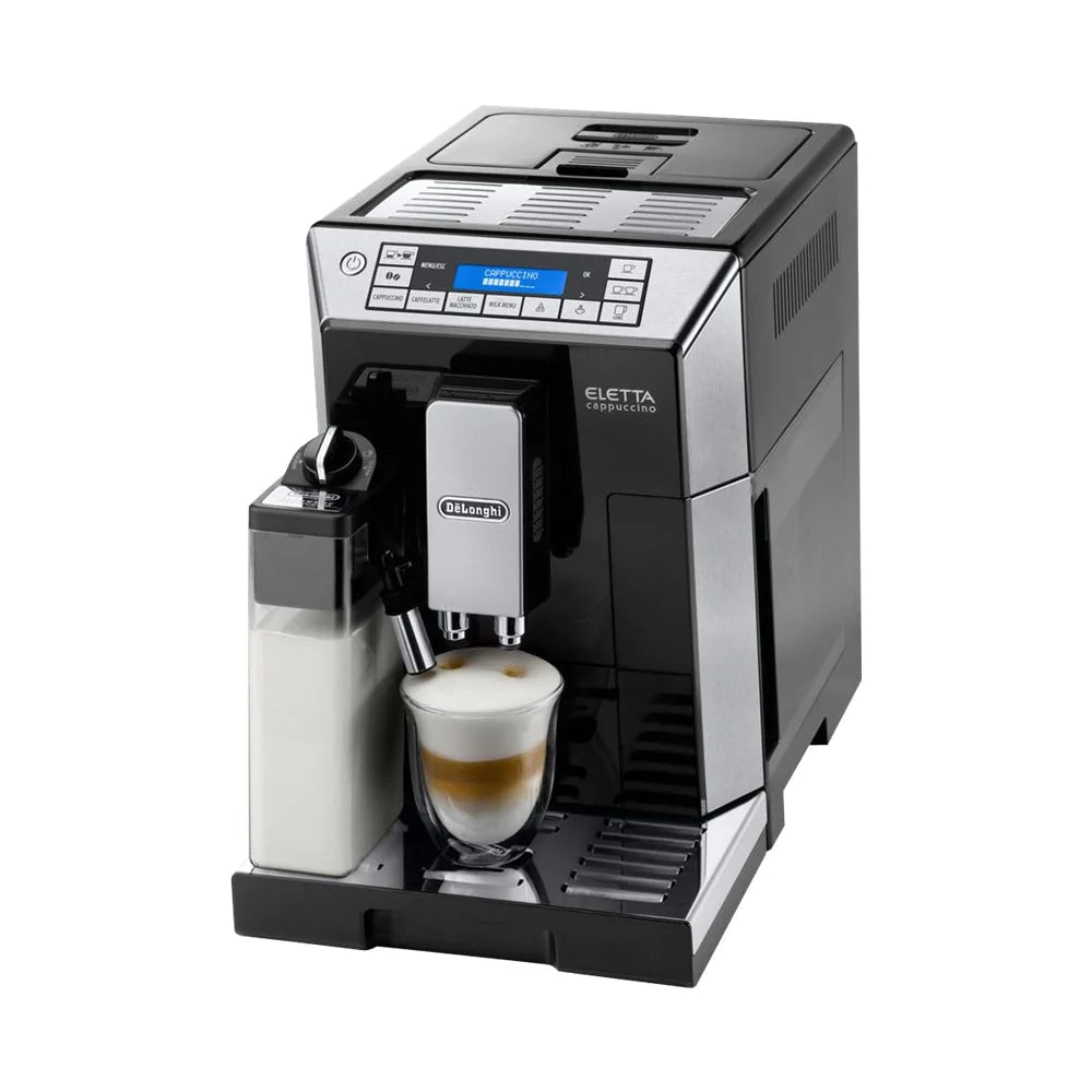 De'Longhi - Eletta Cappuccino Espresso Machine - Black