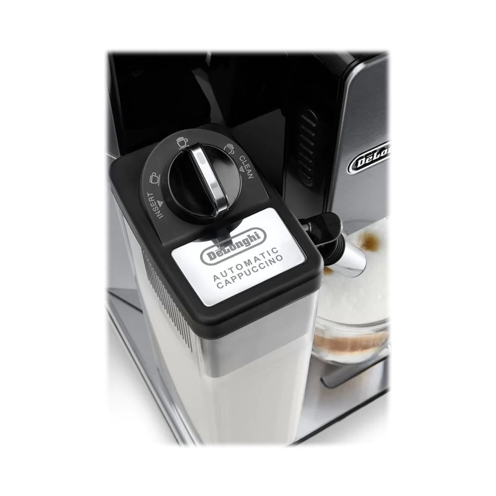De'Longhi - Eletta Cappuccino Espresso Machine - Black