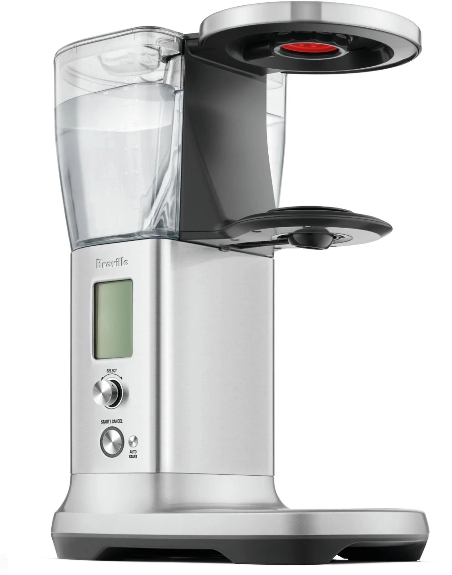Breville - the Precision Brewer Glass 12-Cup Coffee Maker - Brushed Stainless Steel