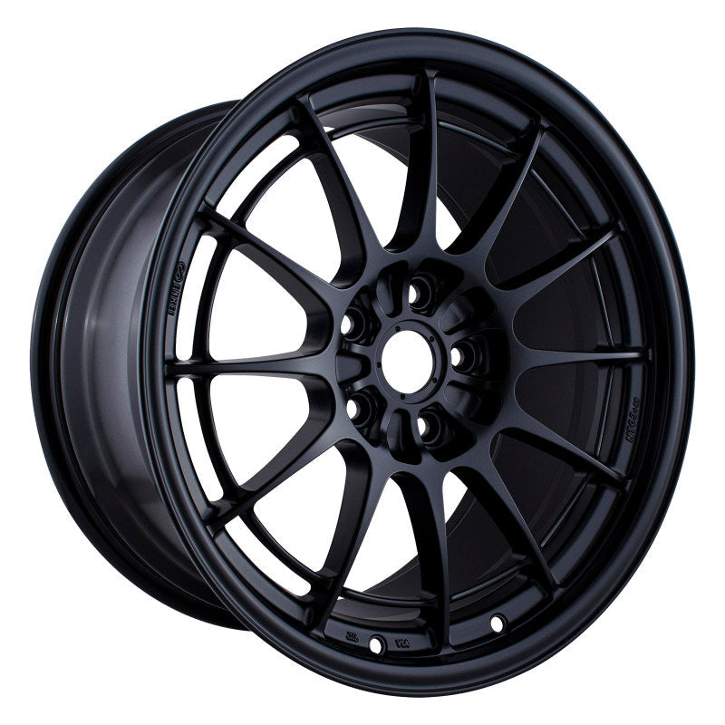 Enkei NT03+M 18x9.5 5x114.3 40mm Offset 72.6mm Bore Black Wheel G35/350Z (enk3658956540BK)