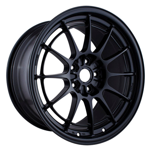 Enkei NT03+M 18x9.5 5x114.3 40mm Offset 72.6mm Bore Black Wheel G35/350Z (enk3658956540BK)