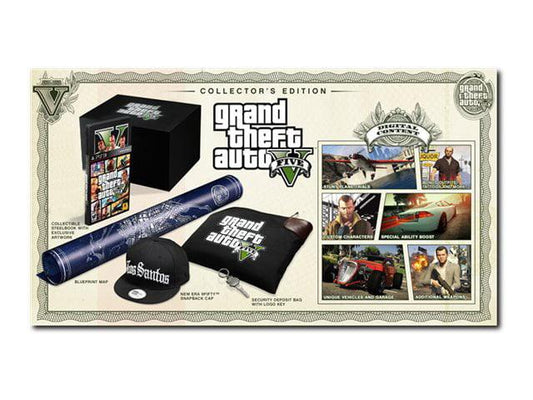 Grand Theft Auto V Collector's Edition - Play Station 3