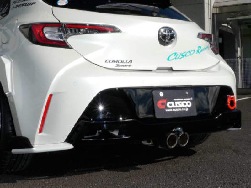 Cusco Strut 19+ Toyota Corolla Hatchback Rear Lip Spoiler (Primer / Unpainted) (cus1A9 820 R)