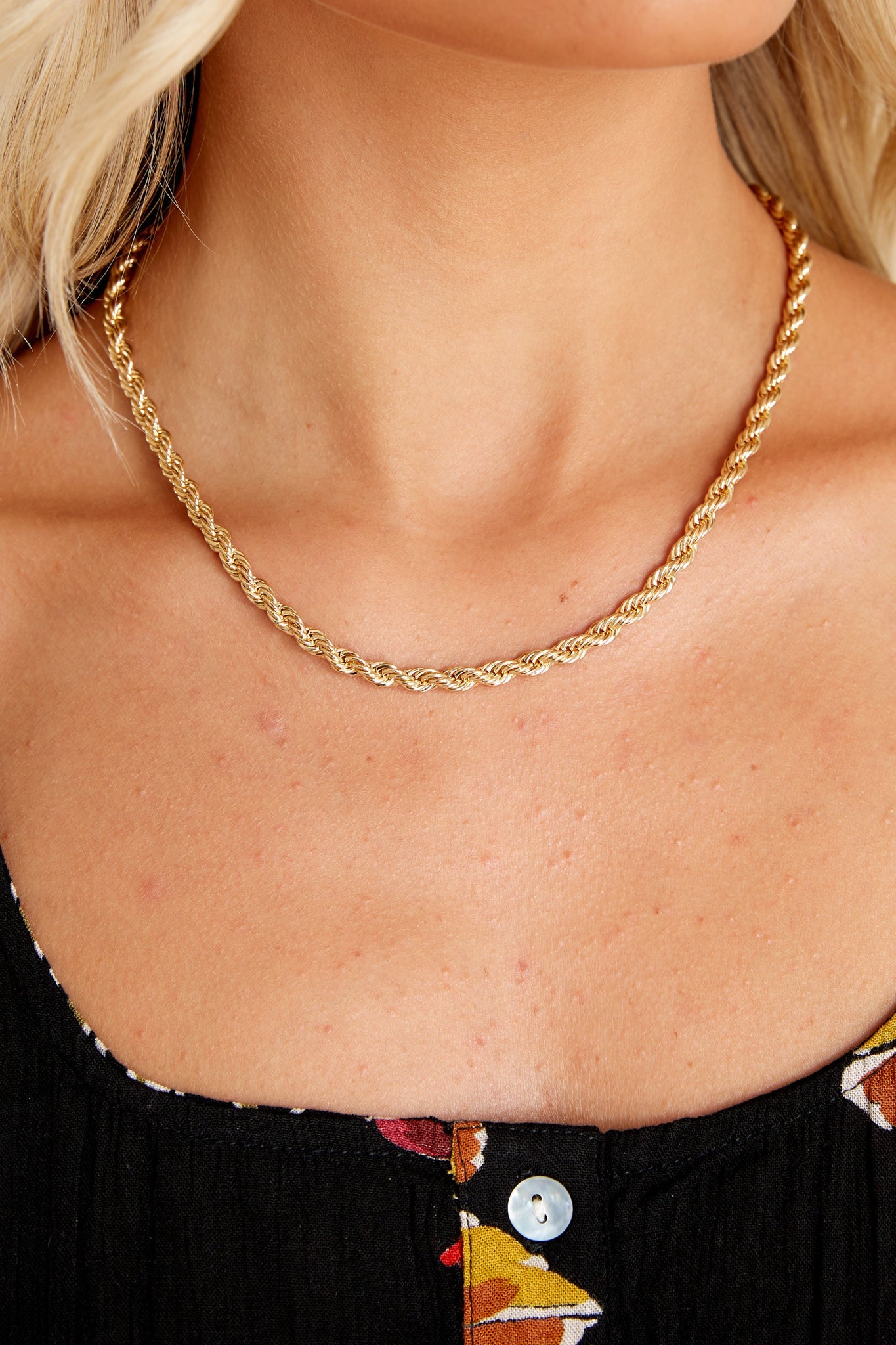 Well Done Gold Chain Necklace