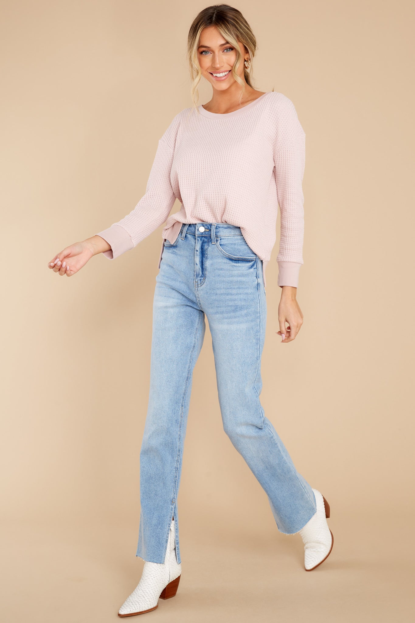 Rekindle Love Light Pink Top