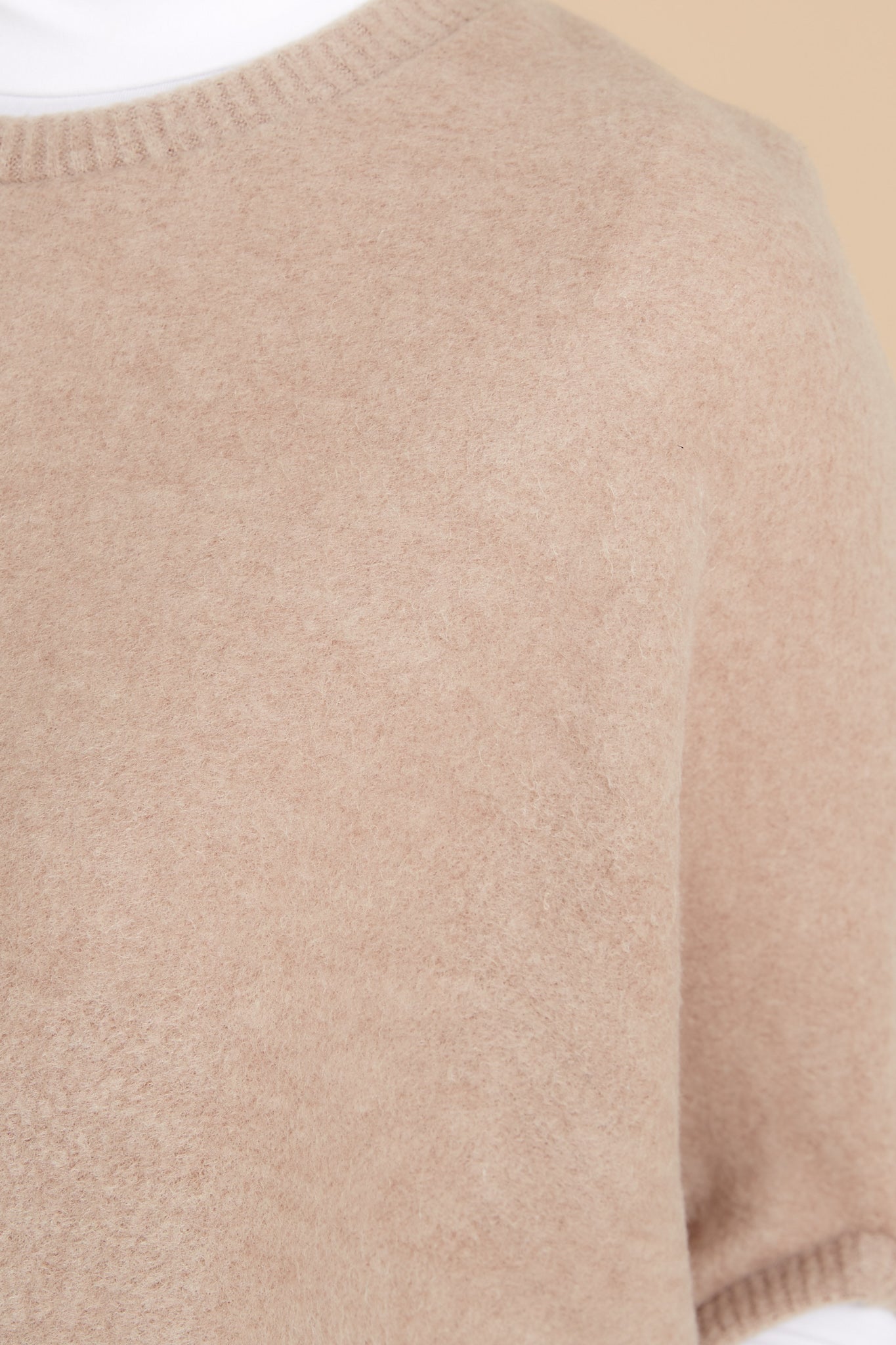 Make Your Mark Tan Poncho