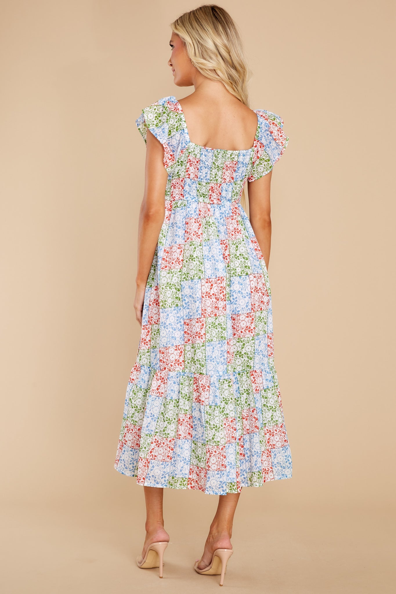 Brooke Ditsy Patchwork Dress