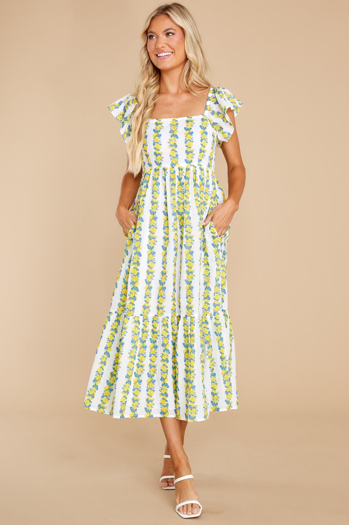 Brooke Provence Stripe Dress