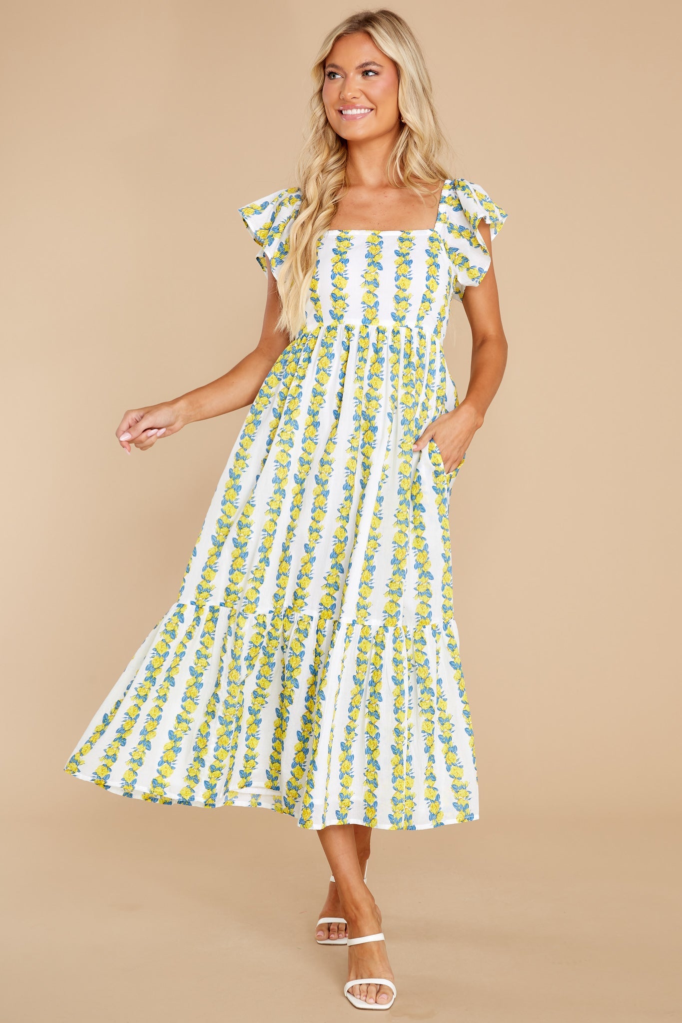 Brooke Provence Stripe Dress