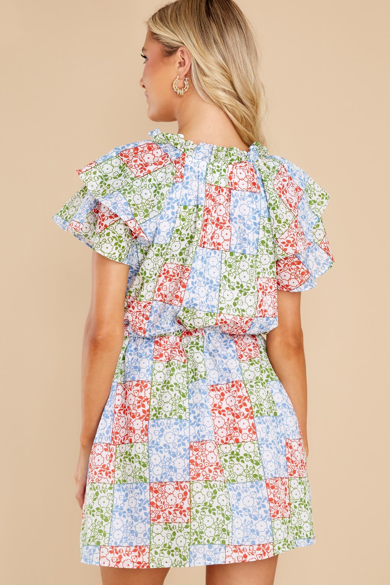 Tinsley Ditsy Patchwork Dress