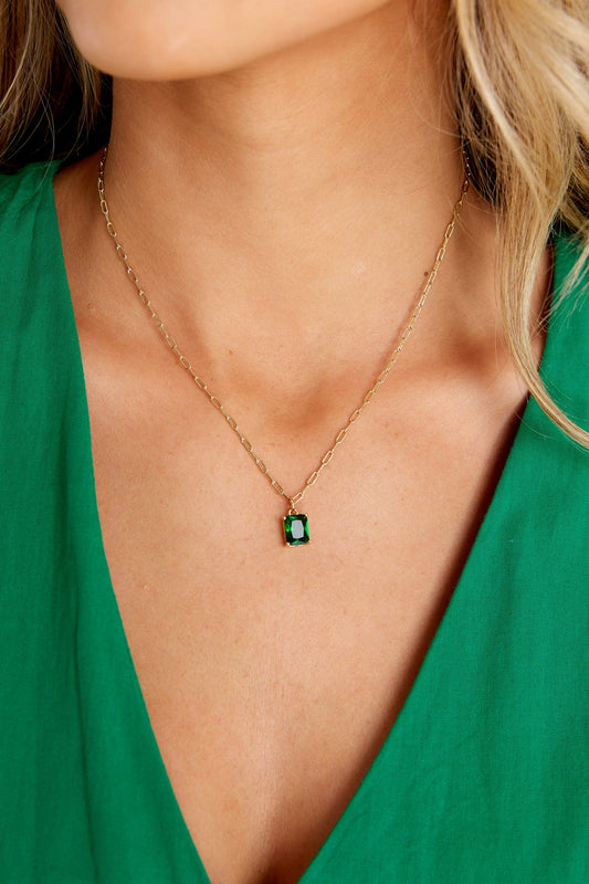 Kate Emerald Necklace