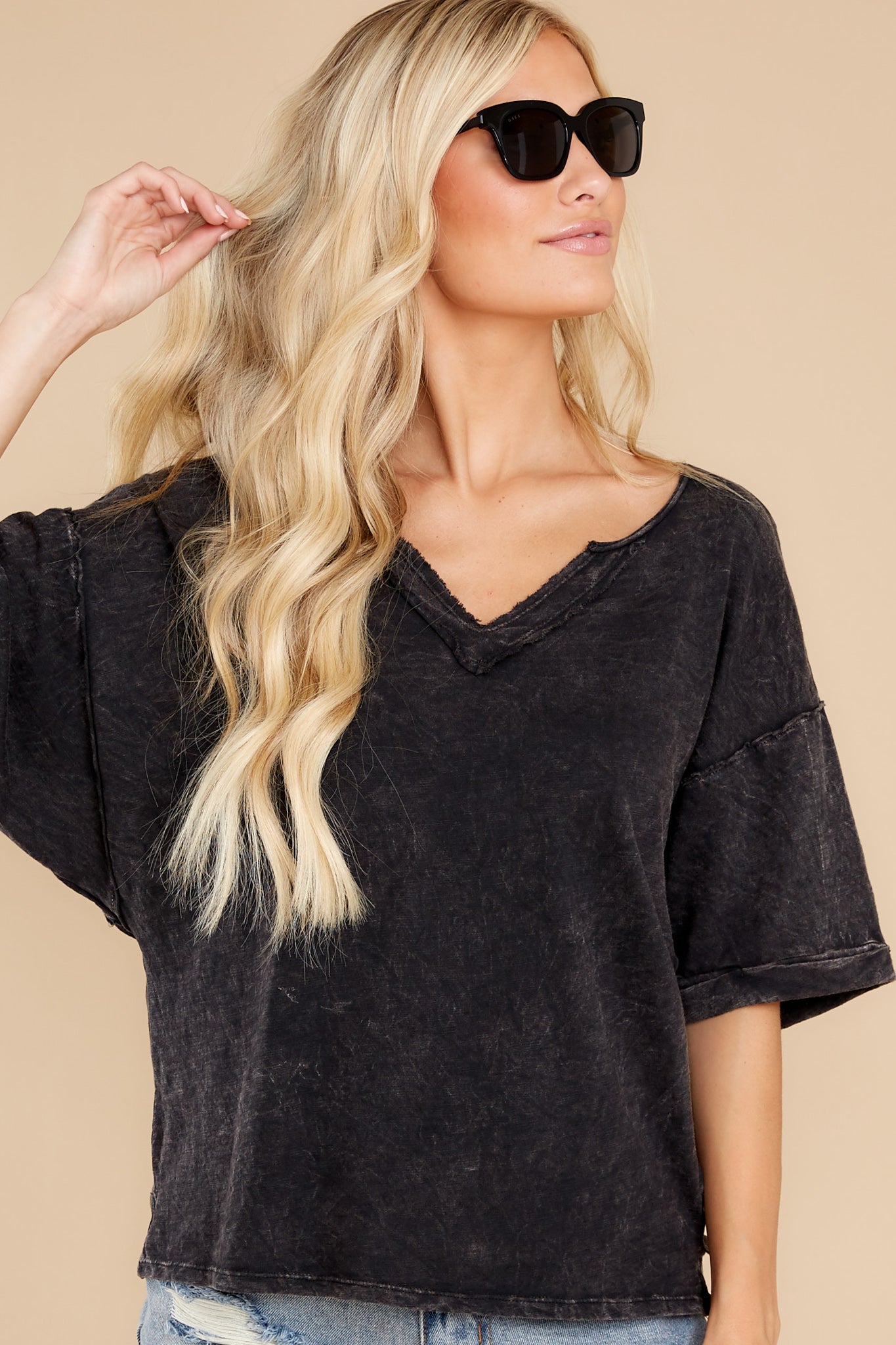 Greatest Memory Charcoal Black Tee