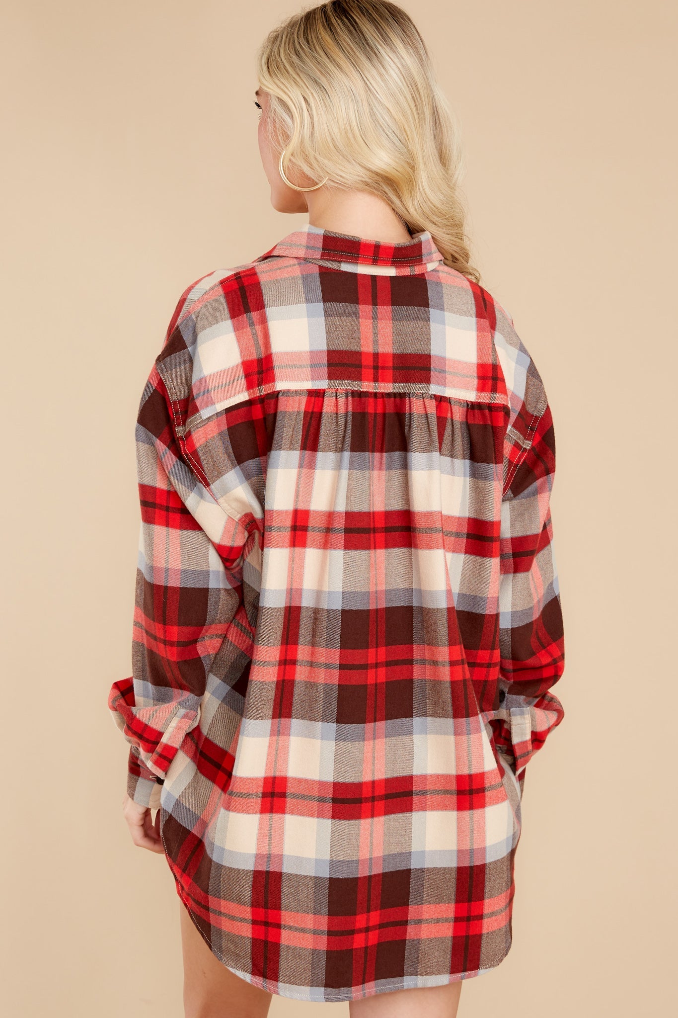 Remi Rosie Plaid Chicory Utility Shirt