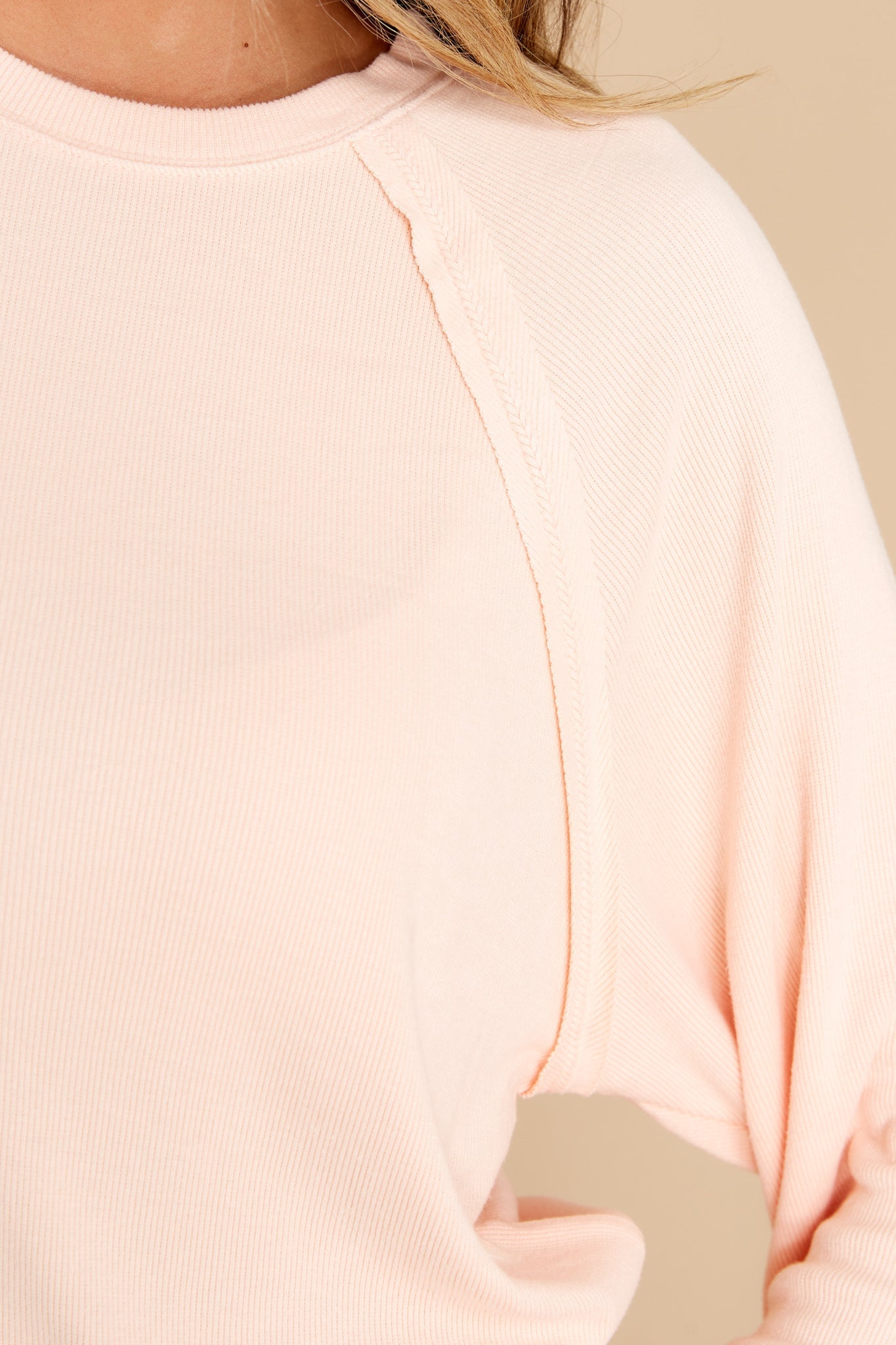 Pastel Dreams Pink Long Sleeve Top