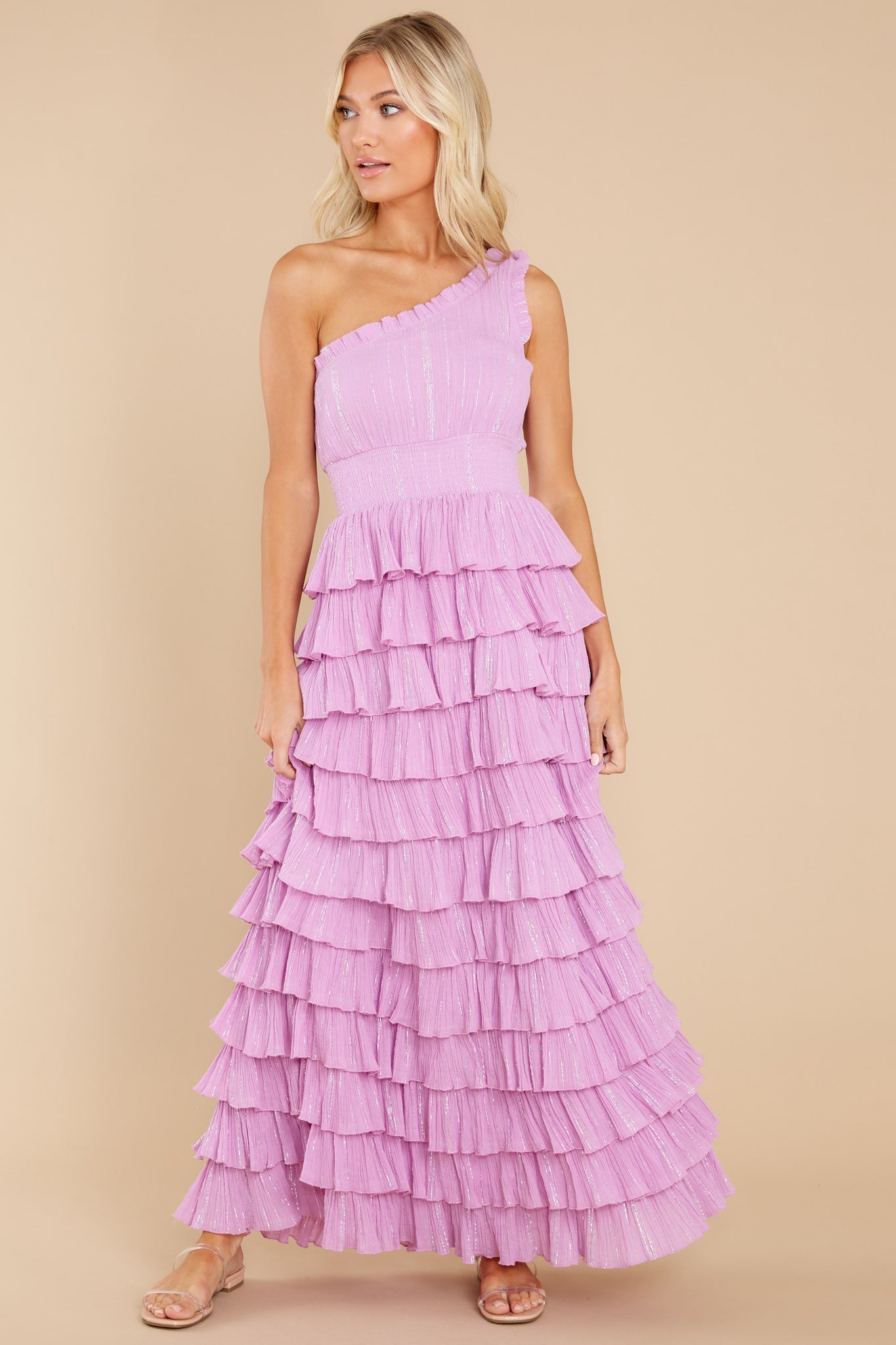 Guadalupe Pacific Lavender Long Dress