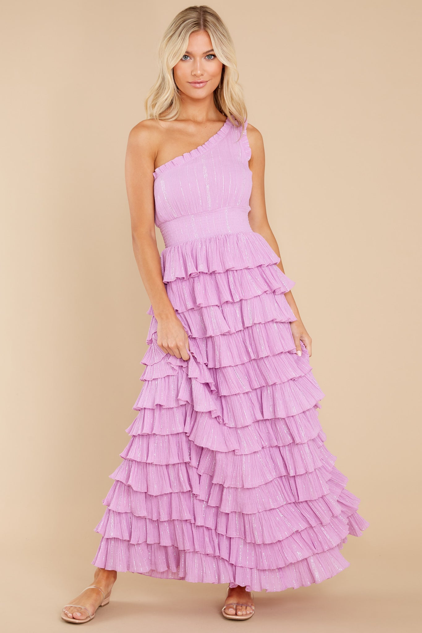 Guadalupe Pacific Lavender Long Dress