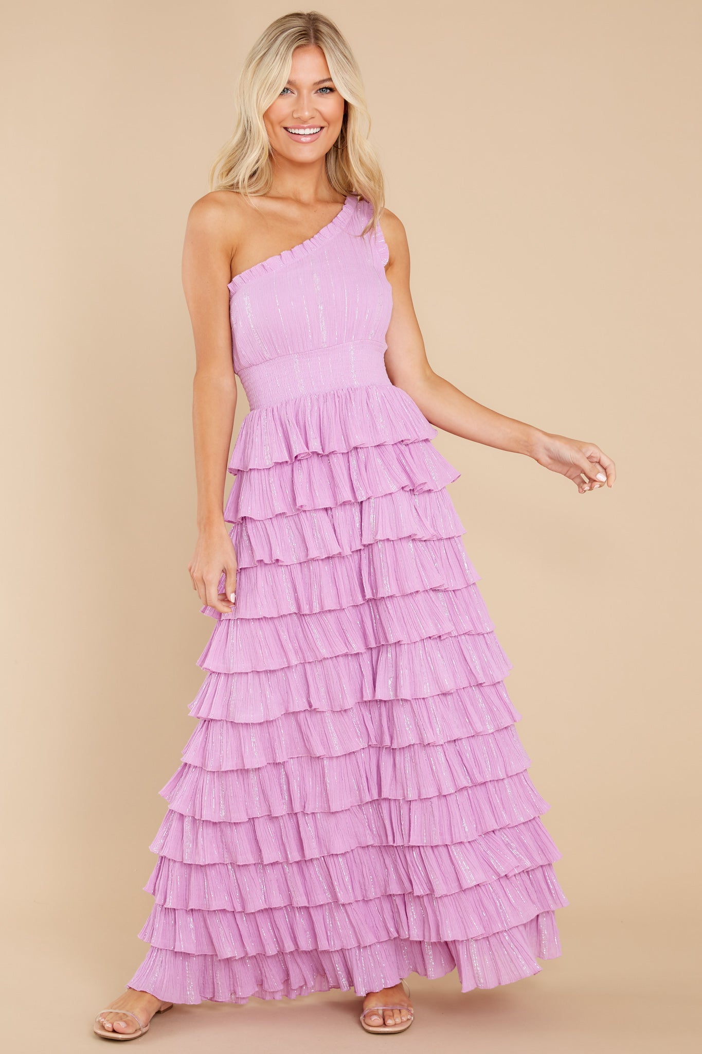 Guadalupe Pacific Lavender Long Dress