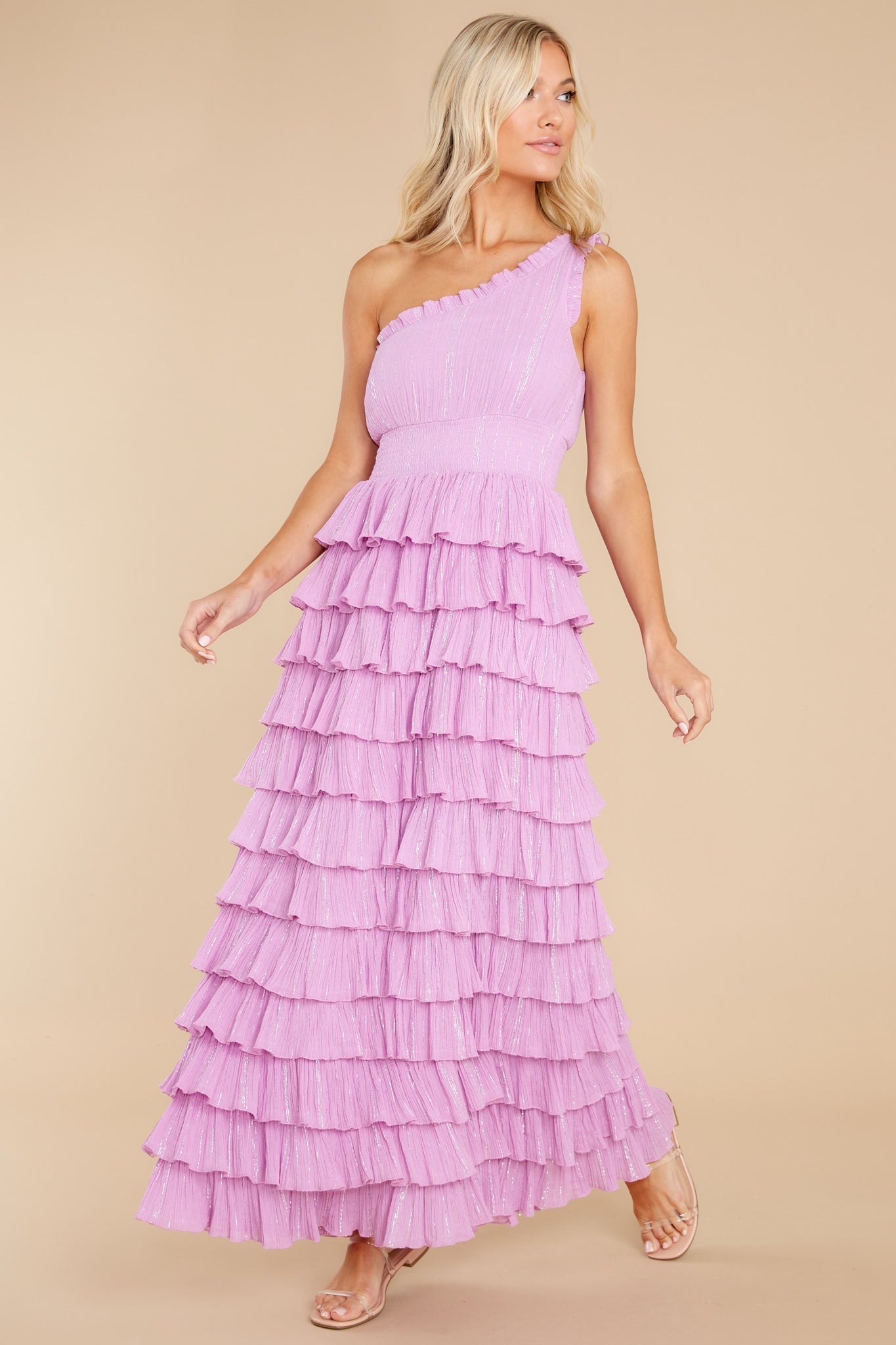 Guadalupe Pacific Lavender Long Dress