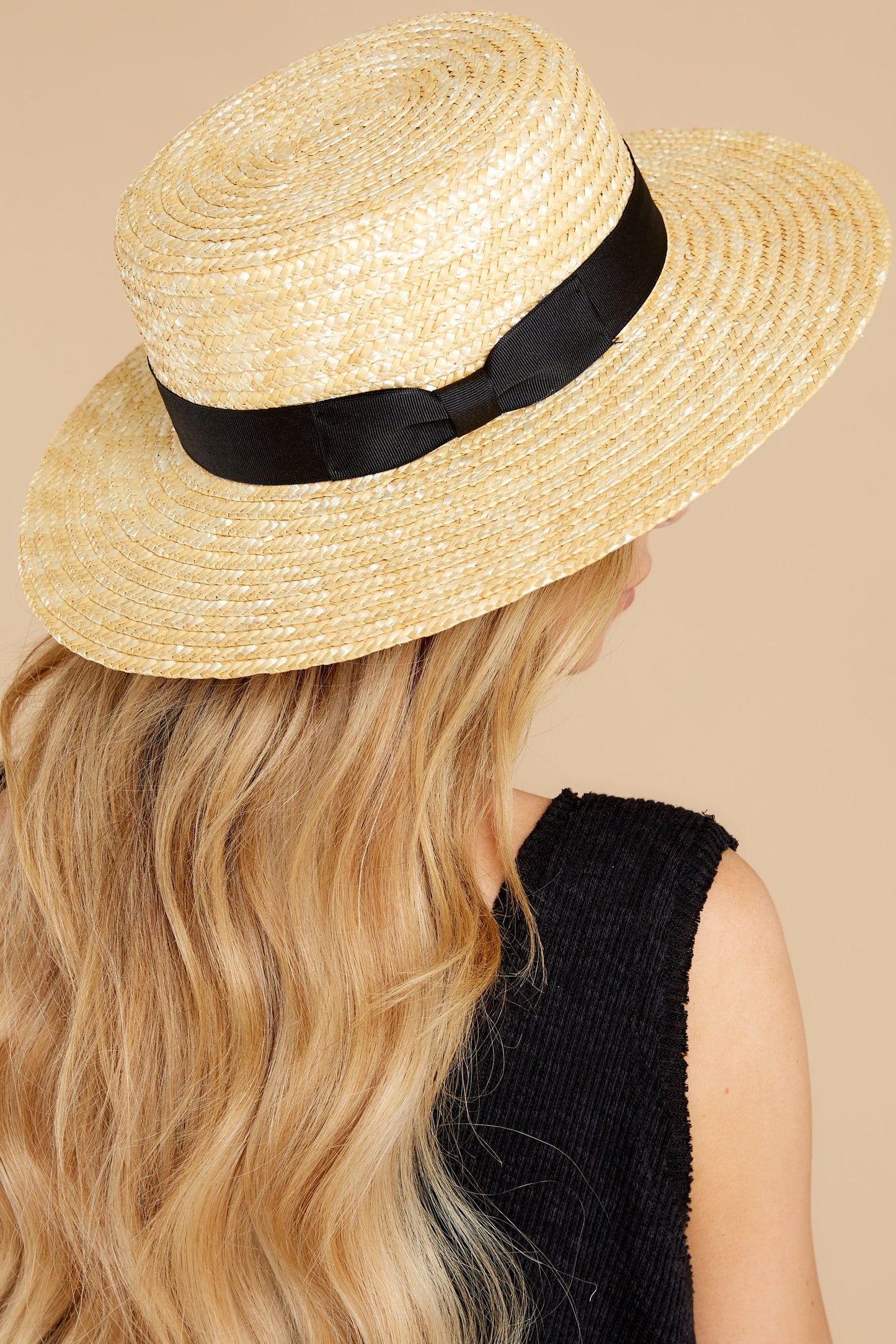 Spencer Natural Boater Hat