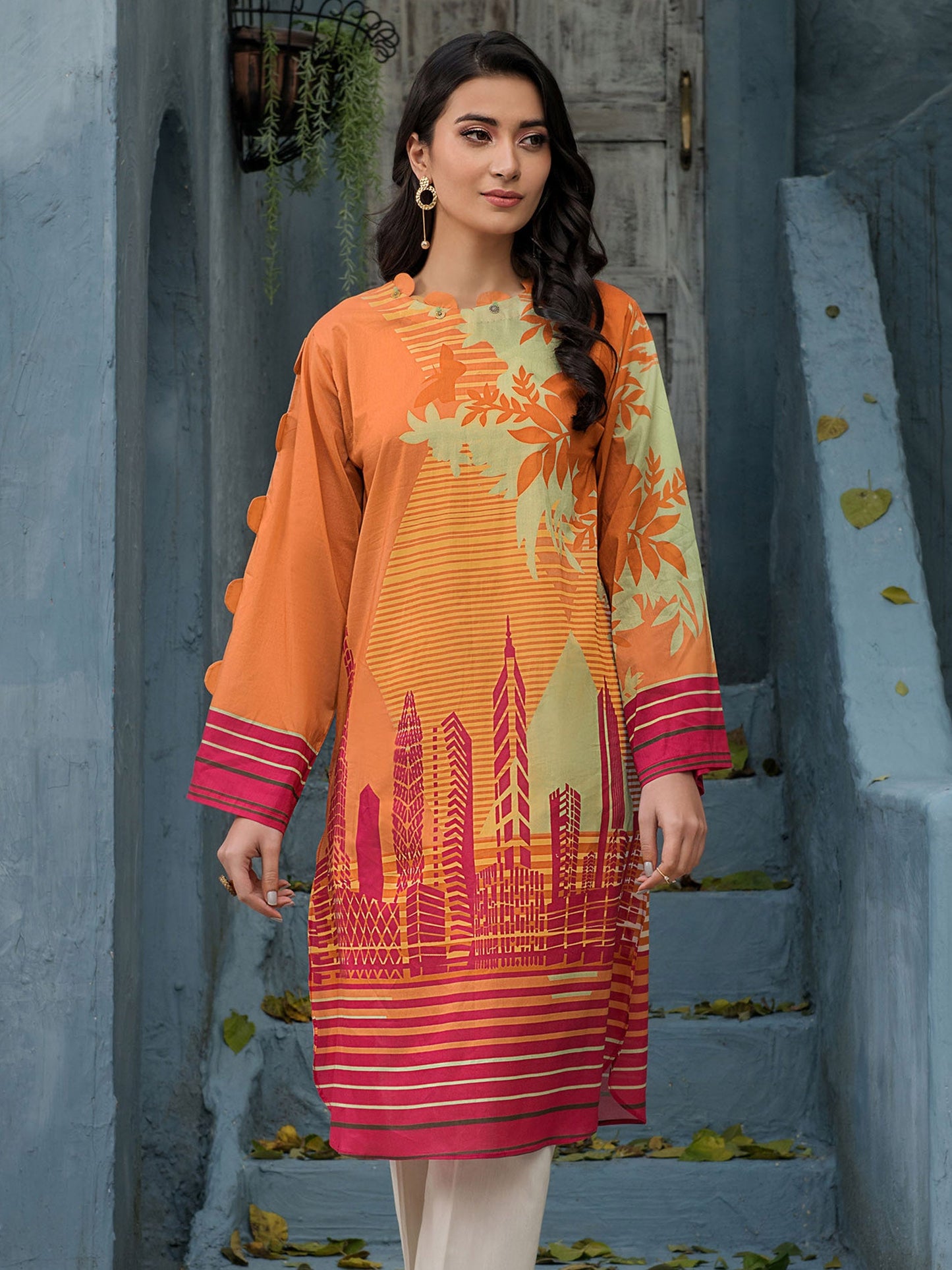 Printed Lawn Shirt