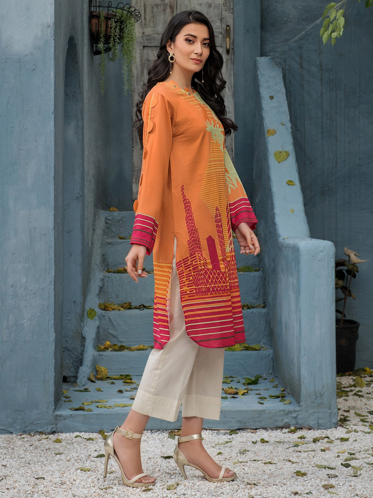 Printed Lawn Shirt