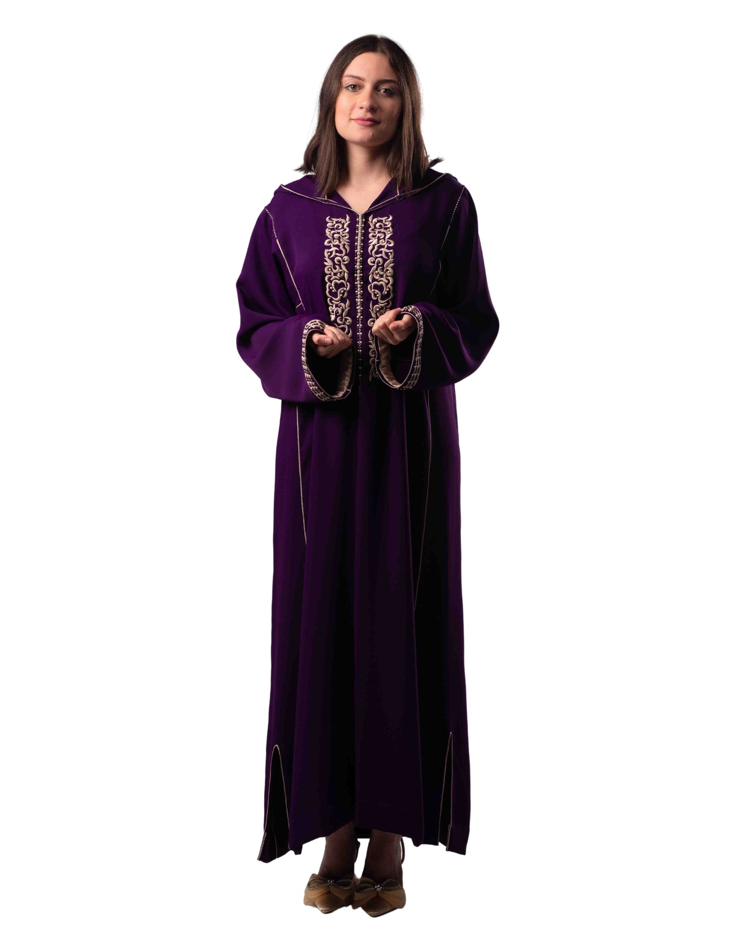 Djellaba Fatima Mauve