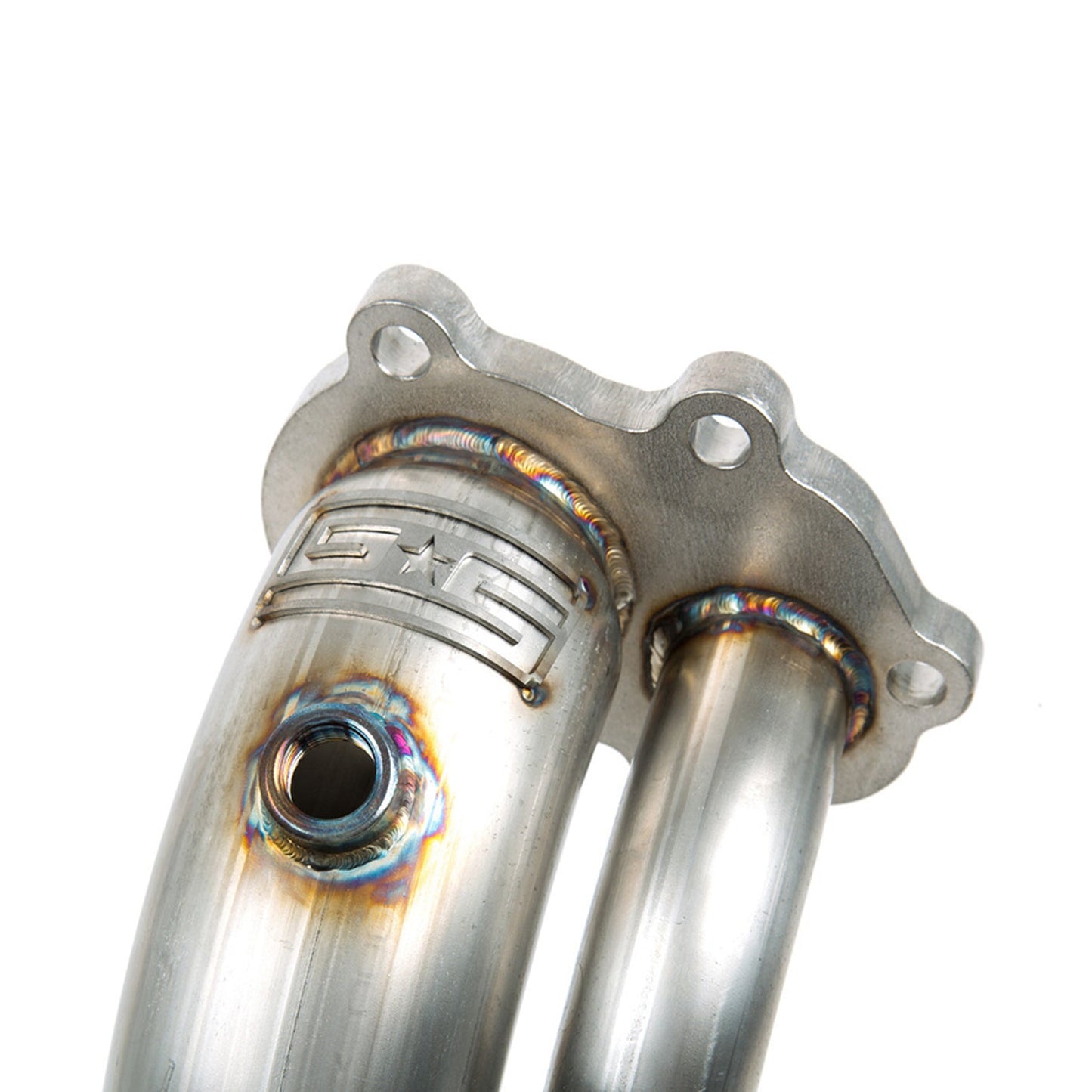 GrimmSpeed Catted Downpipe for 08-14 Subaru Impreza WRX / 08-21 Subaru STI / 05-09 Subaru LGT (grm007091)