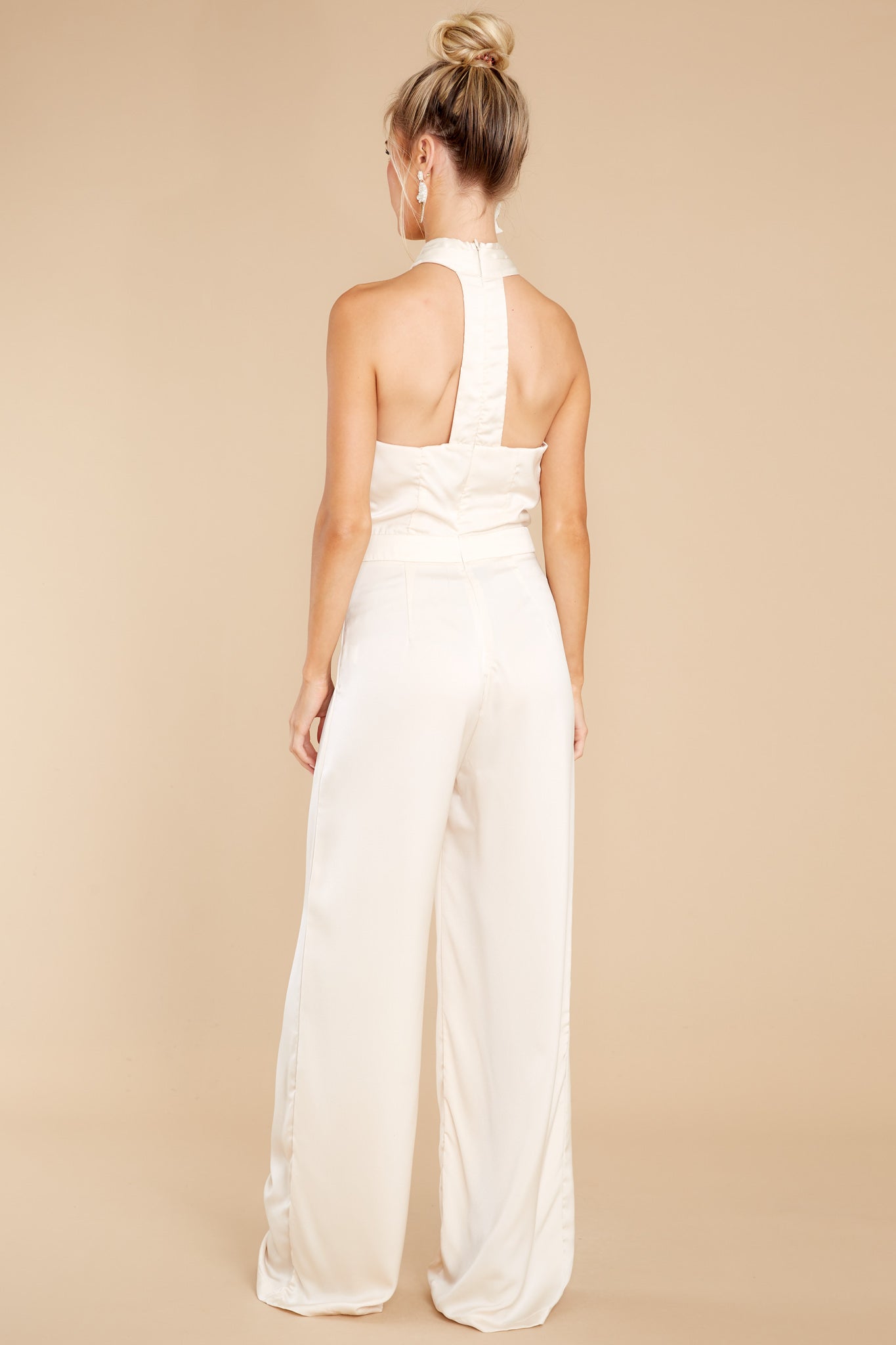 Story Of Us Champagne Jumpsuit