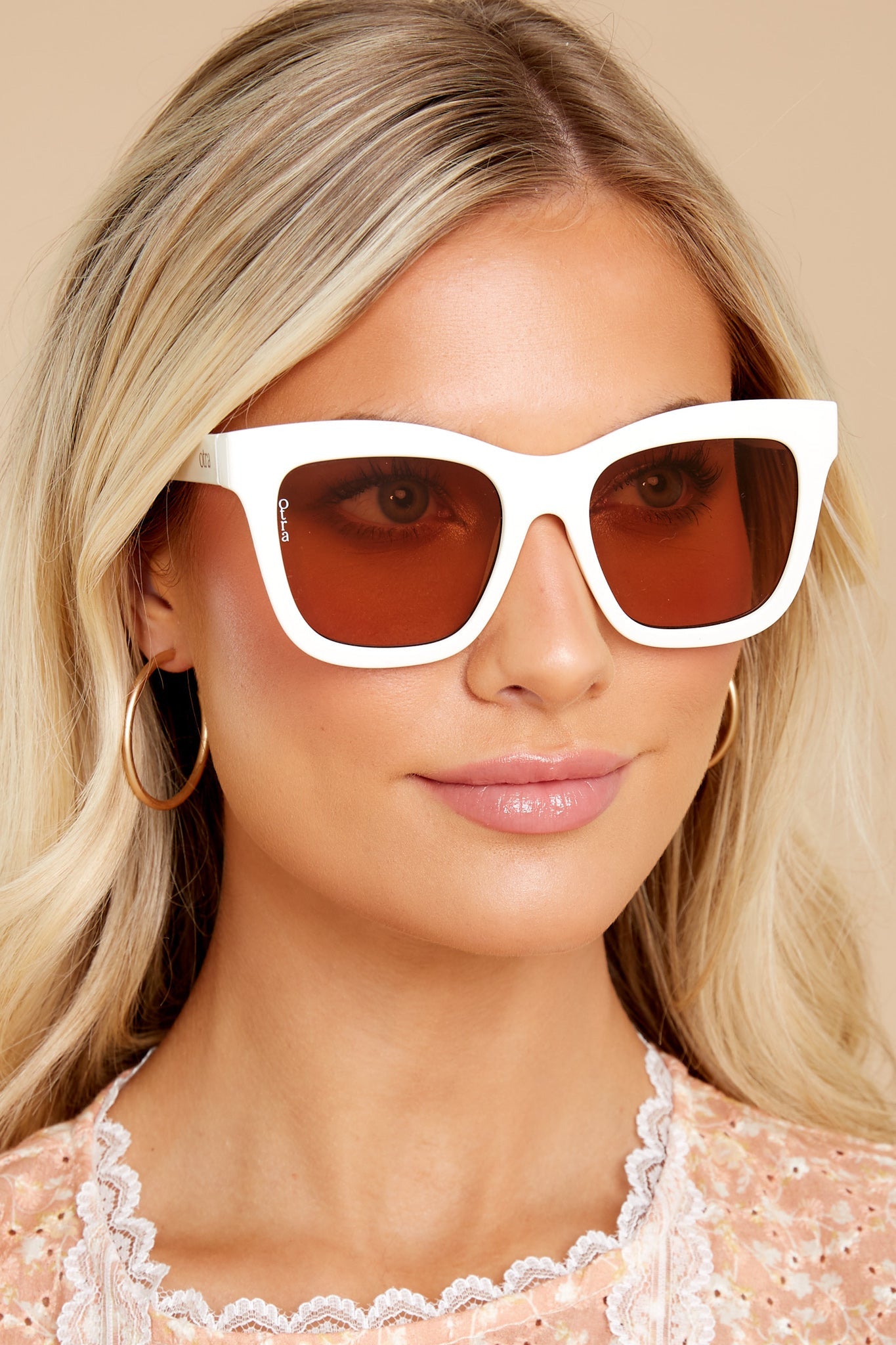 Irma Cream Sunglasses