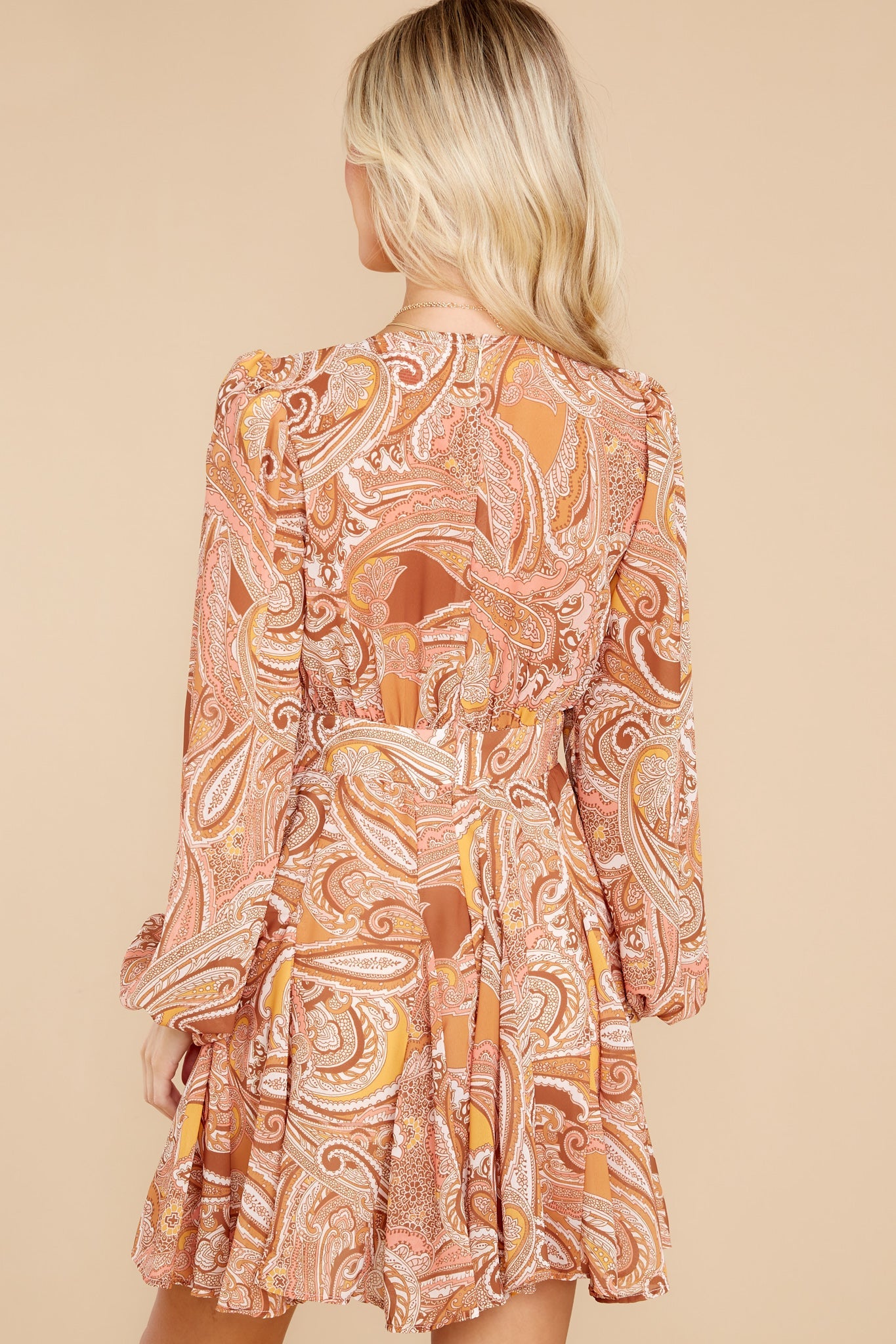 Sunset Avenue Clay Multi Print Dress