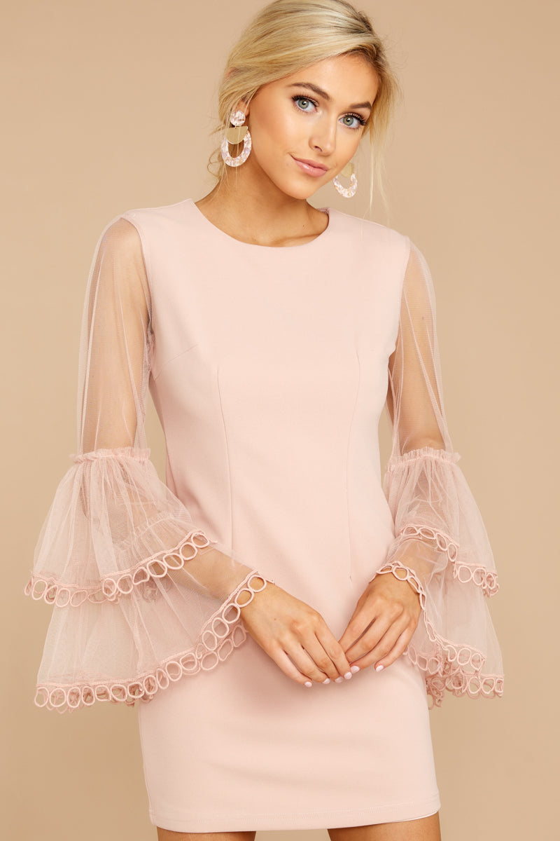 A Night To Remember Blush Pink Dress