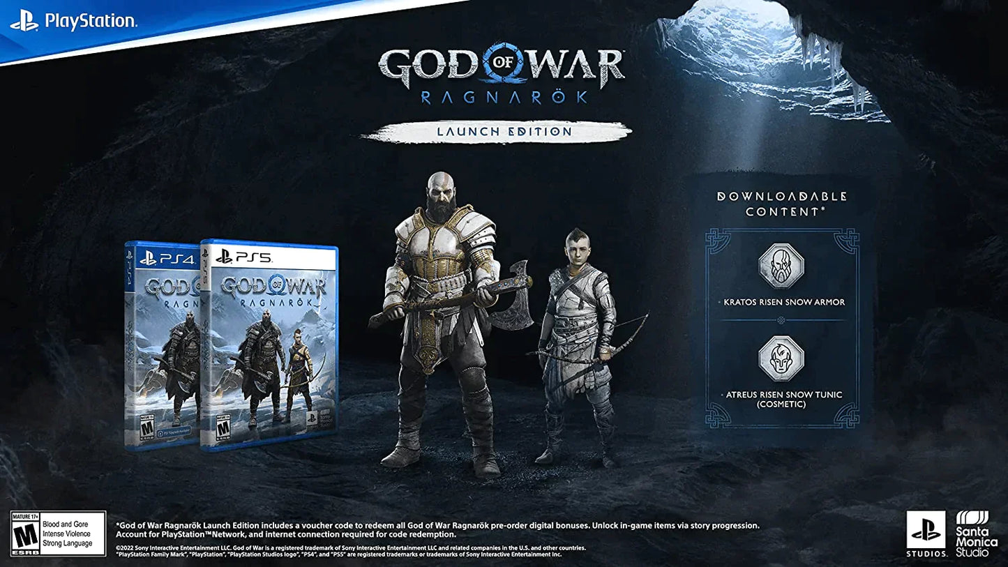 God of War Ragnarok Launch Edition - Play Station 4
