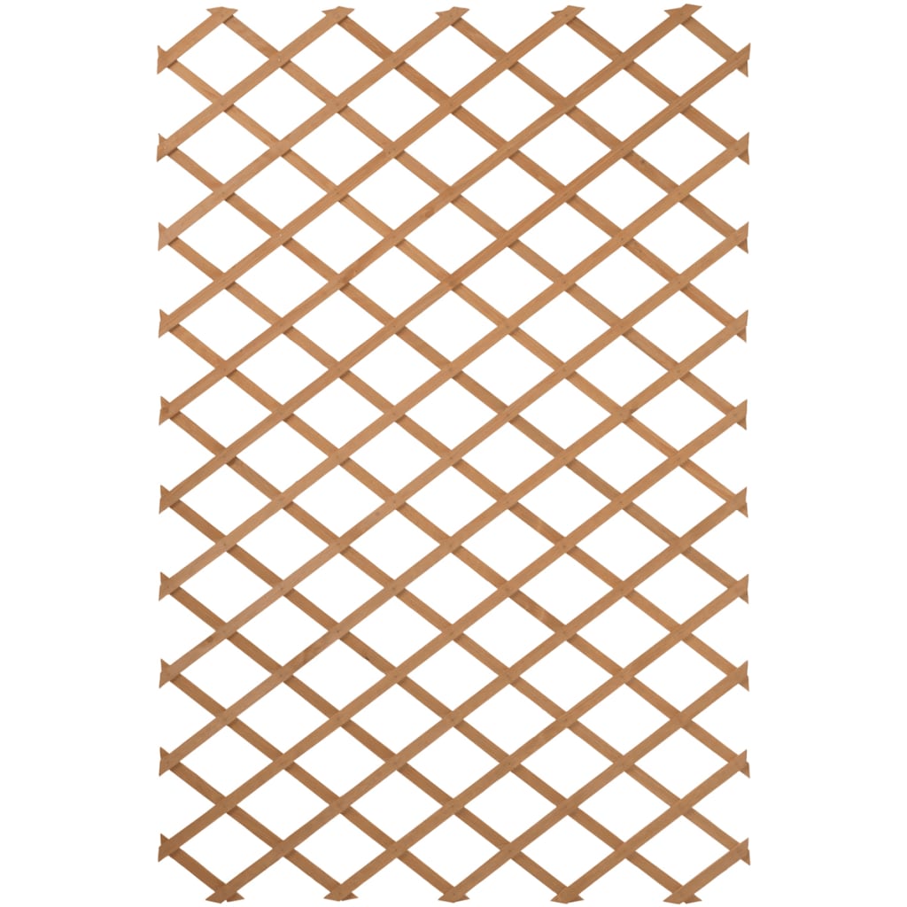 Garten Rankgitter 100x300 cm Holz Braun