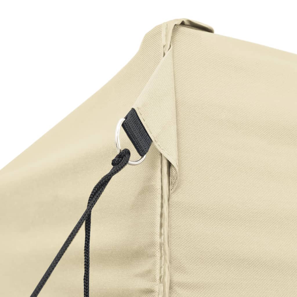 Faltzelt Pop-Up 3 x 4,5 m Cremeweiß