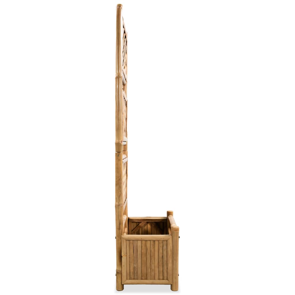 Garten-Hochbeet mit Spalier Bambus 40 cm