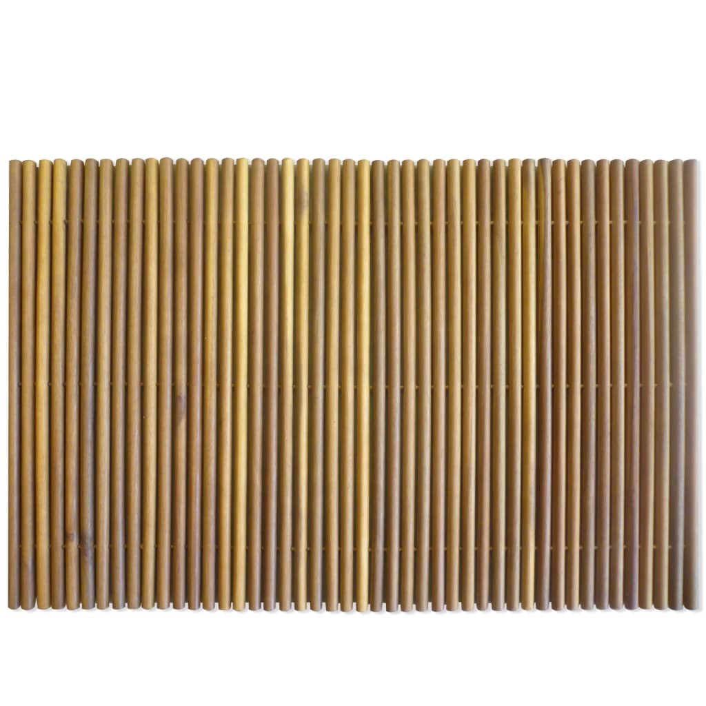 Badematte Akazienholz 80x50 cm
