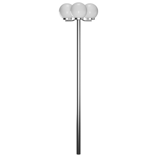 Gartenlampe 3-flammig 220 cm