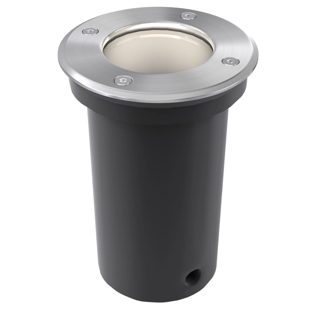 Bodenstrahler Bodenlampe Bodeneinbauleuchten rund 3er Set