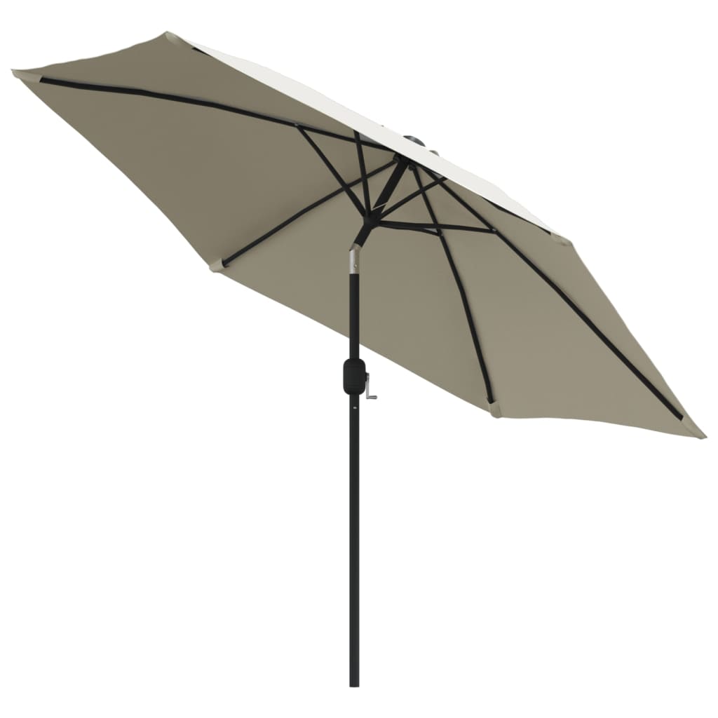 Sonnenschirm Strandschirm Sonnenschutz Garten Schirm Sandweiß 3m