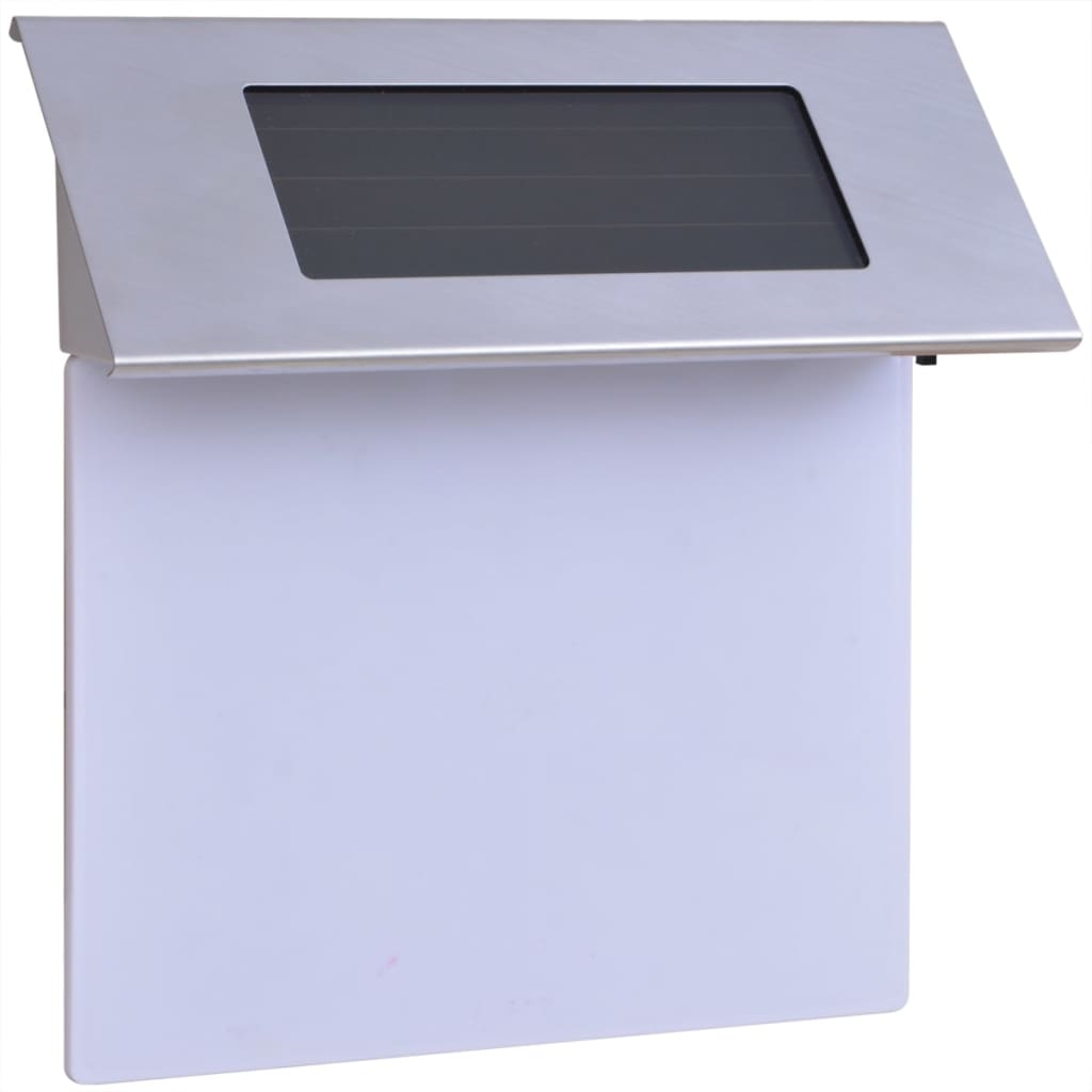 Solar LED Hausnummernleuchte Edelstahl