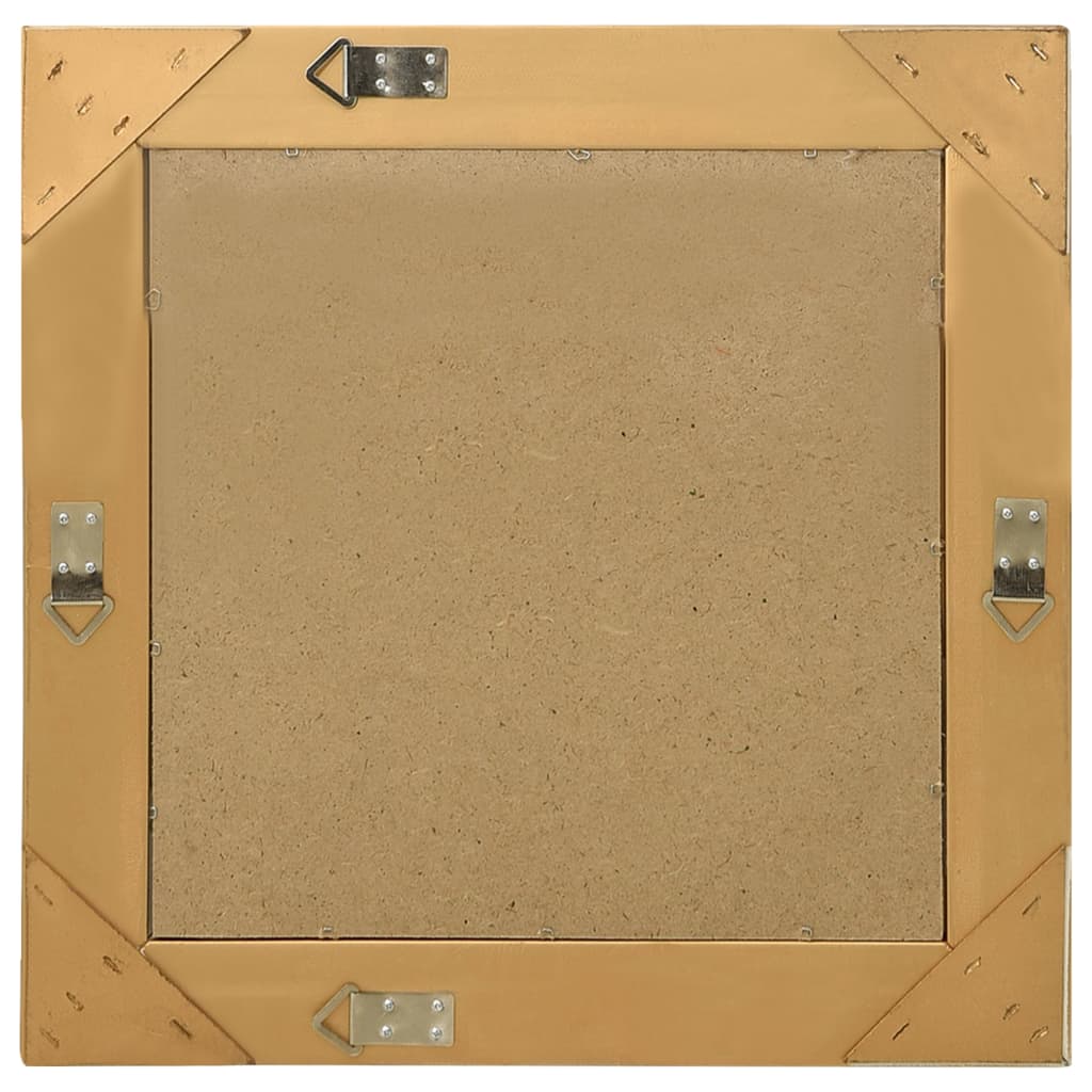 Wandspiegel im Barock-Stil 50 x 50 cm Golden