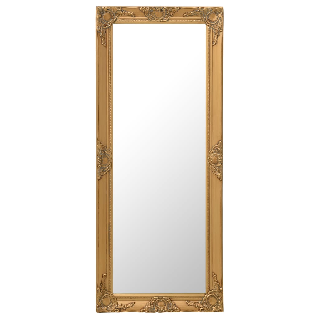 Wandspiegel im Barock-Stil 50 x 120 cm Golden