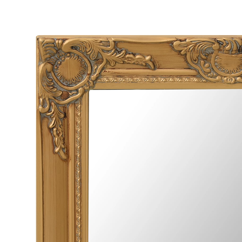 Wandspiegel im Barock-Stil 50 x 120 cm Golden