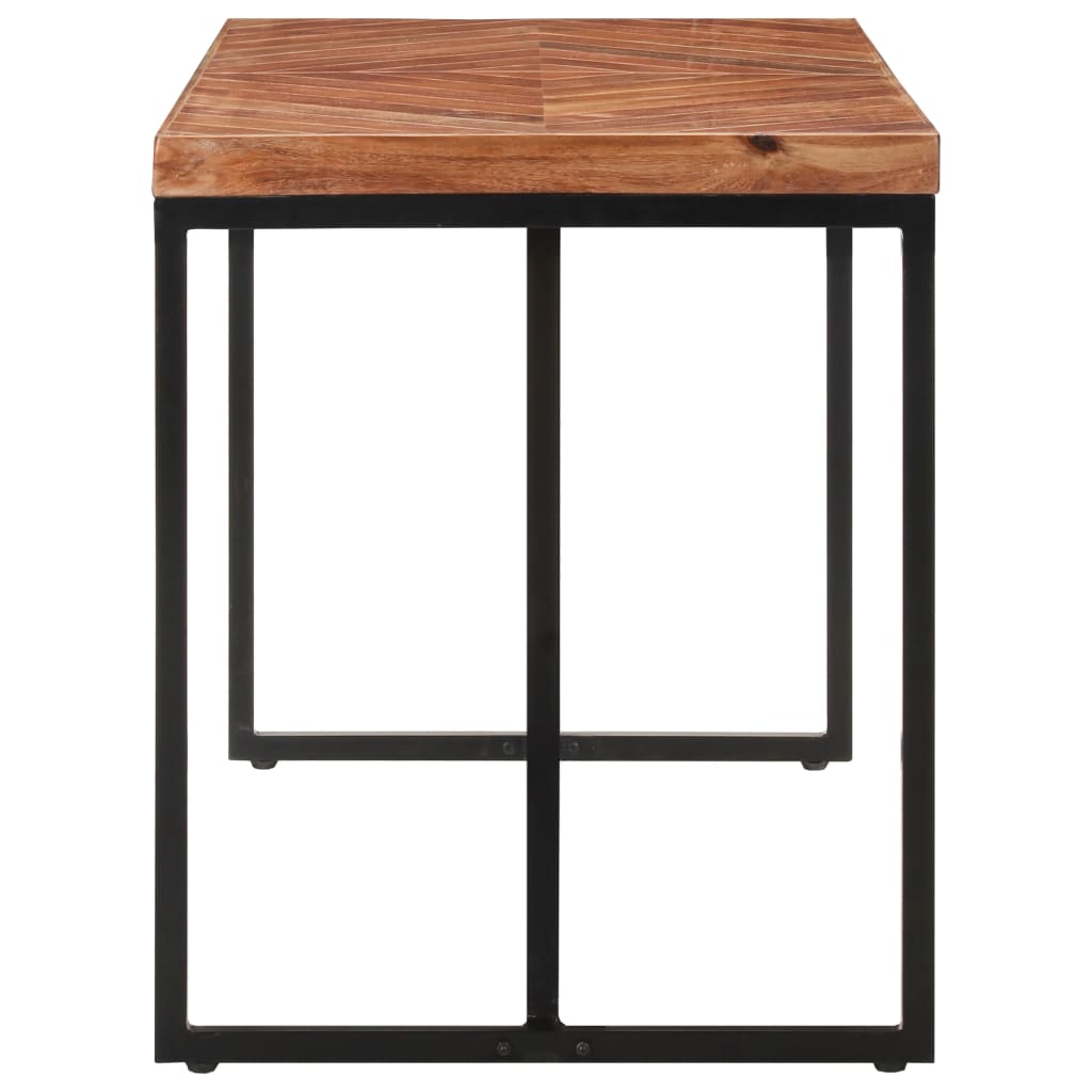 Esstisch 120x60x76 cm Massivholz Akazie und Mango