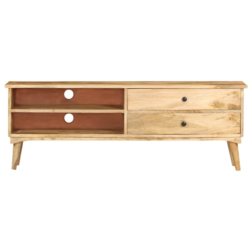 TV-Schrank 140x30x50 cm Massivholz Mango