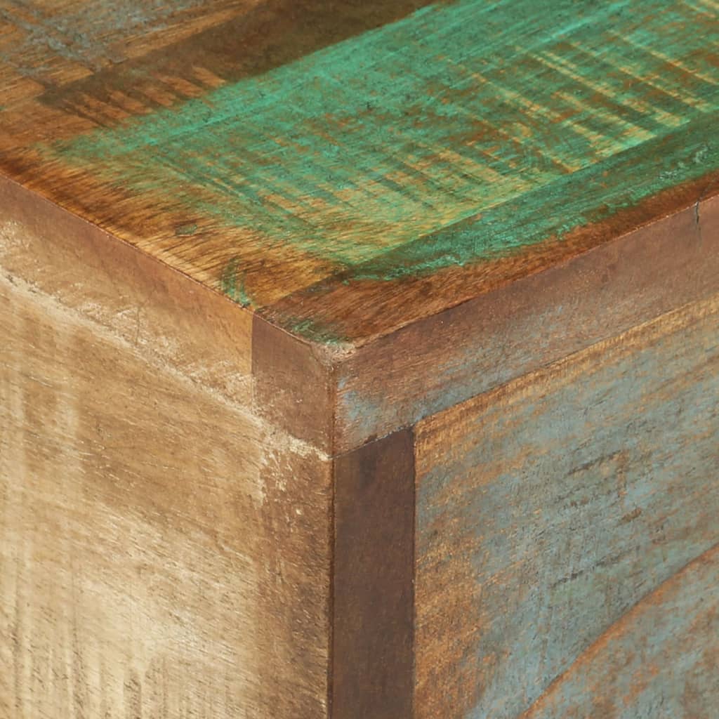 Beistelltisch 30x30x33 cm Altholz Massiv